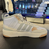 adidas 阿迪达斯 休闲鞋女鞋春季三叶草运动鞋中帮百搭板鞋IG9127 IE1902米白色 36