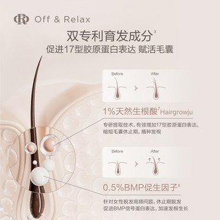 OFF&RELAX OffRelax防脱育发精华液双支装固发密发两周改善掉发