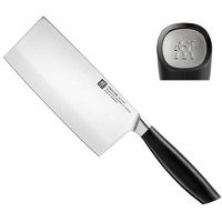 双立人All Star系列 不锈钢刀具中式菜刀 中式菜刀18cm，手柄标志银色