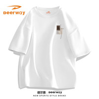  Deerway/德尔惠 纯棉 男士短袖T恤