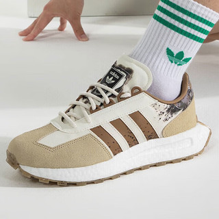 阿迪达斯 （adidas）休闲鞋男鞋2024春季运动鞋三叶草RETROPY E5跑步鞋IG5979 IG5979白棕 43