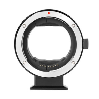 七工匠 EF-EOS R自动转接环佳能EF/EF-S镜头转RF相机 适用佳能R10R7 R6 黑色 EF镜头-EOS R相机