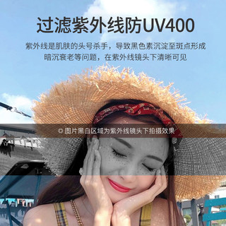 可折叠墨镜女款高级感防紫外线2024登山超轻防晒偏光太阳眼镜