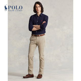 Polo Ralph Lauren 拉夫劳伦男装 经典款染色长袖牛津布衬衫RL13887 410-海军蓝 XL