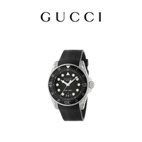 GUCCI古驰Gucci Dive系列男士腕表,45毫米 黑色橡胶 均码