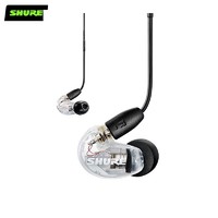 SHURE 舒尔 Aonic215 UNI动圈有线耳机 强劲重低音 运动 HIFI 手机耳机 透明色