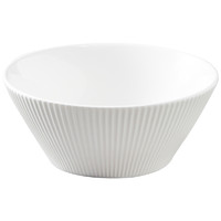 ALANIZ 南兹加兰碗盘套装条纹简约白色陶瓷碗碟乔迁新居餐具套装