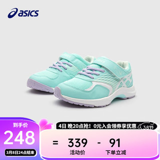 asics亚瑟士童鞋男女儿童平衡车休闲耐磨网眼透气运动鞋 405 33码(内长20.5)