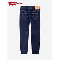 Levi's李维斯童装24春男童破洞牛仔长裤儿童休闲裤子 苍穹蓝 160/69(XL)