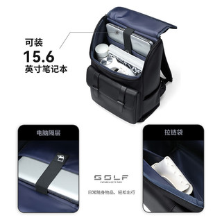 GOLF 高尔夫 运动包休闲旅行包 防泼水通勤包 款式4-黑色（赠单肩包）
