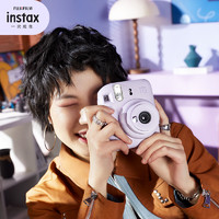 INSTAX 富士instax立拍立得 一次成像相机 mini12（mini11升级款）鸢尾紫 相纸电池套装