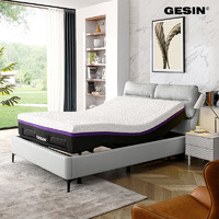 GESIN 革新 电动床多功能双人床电动升降床零重力遥控款 含床+床垫+床框+靠背