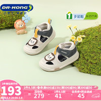 DR·KONG 江博士健康鞋 江博士（DR·KONG）春季男女宝宝可爱卡通步前鞋 网布透气休闲婴儿国货童鞋