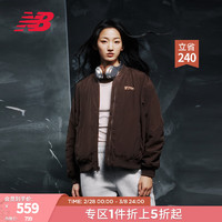 NEW BALANCE外套24女款潮流舒适运动夹棉夹克 KCF WJ33507 XL