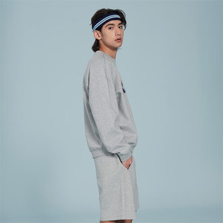 Reebok锐步2024春夏男女同款经典休闲运动针织套头衫卫衣 24SRC305U-GG3 A/2XL