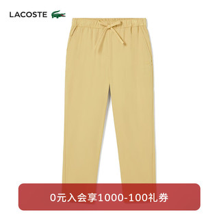 LACOSTE法国鳄鱼女装24春季纯色简约休闲运动裤长裤|HF3877 IXQ/可颂色 36 /160