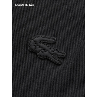 LACOSTE法国鳄鱼女装24春季纯色简约休闲运动裤长裤HF3877 031/黑色 36 /160