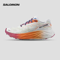 萨洛蒙（Salomon）女款 户外运动轻量舒适稳定透气路跑跑步鞋 AERO GLIDE 2 白色 475267 4.5 (37 1/3)