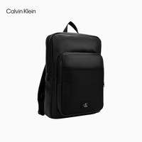 Calvin Klein Jeans24春夏男简约方标商务通勤方形双肩背提包HH3915 001-太空黑 OS