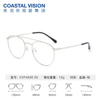 essilor 依视路 钛金属-镜框+依视路膜岩高清1.56现片