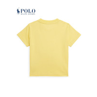 Polo Ralph Lauren 拉夫劳伦 婴童 24年春棉质平纹针织圆领T恤RL41202 700-黄色 18M