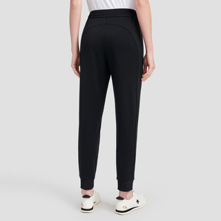 DESCENTE迪桑特ESSENTIAL系列女士针织运动长裤夏季新品 BK-BLACK S(160/62A)