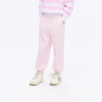 little MO&Co.亲子装 little moco童装24春装新款男女童松紧腰休闲卫裤束脚长裤