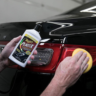 Meguiar's 美光 抛光打磨清洁剂3M去轻微划痕及发黄车灯罩翻新汽车用品G12310