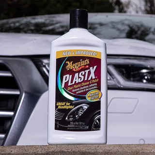 Meguiar's 美光 抛光打磨清洁剂3M去轻微划痕及发黄车灯罩翻新汽车用品G12310