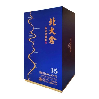 北大仓百年老酱香酒15酱香型白酒53度500ML单瓶大曲坤沙固态发酵 53度 500mL 1瓶