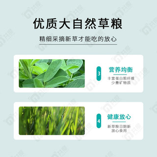 共度（Gong Du）紫花苜蓿草 兔草提摩西草苜蓿草干草 小麦兔草龙猫粮 烘干紫花苜蓿草1kg/箱