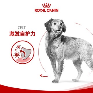 ROYAL CANIN 皇家 狗粮（Royal Canin）零食罐头全价主食湿粮软包中型犬成犬粮通用 100gX12