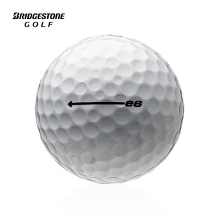 普利司通（Bridgestone）高尔夫球全新e6系列 双层高尔夫球【柔软打感+更远距离】 【e6超柔软击感】 1盒12粒