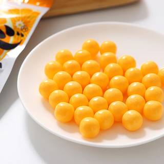 日本丸川橙子味口香糖水果味儿童泡泡糖果办公室休闲零食