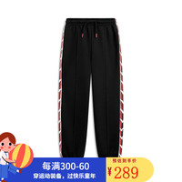 李宁 LI-NING（lining）小童女子潮流休闲长裤YKLU054-1 YKLU054-1 130