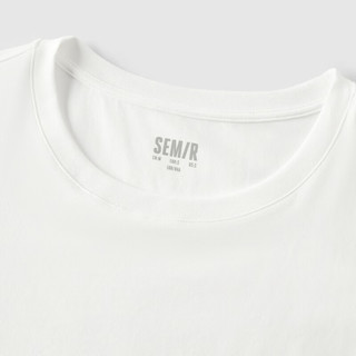 森马（Semir）连衣裙女工装风背带裙纯色T恤2024夏季 咖色调00455 170/92A/XL