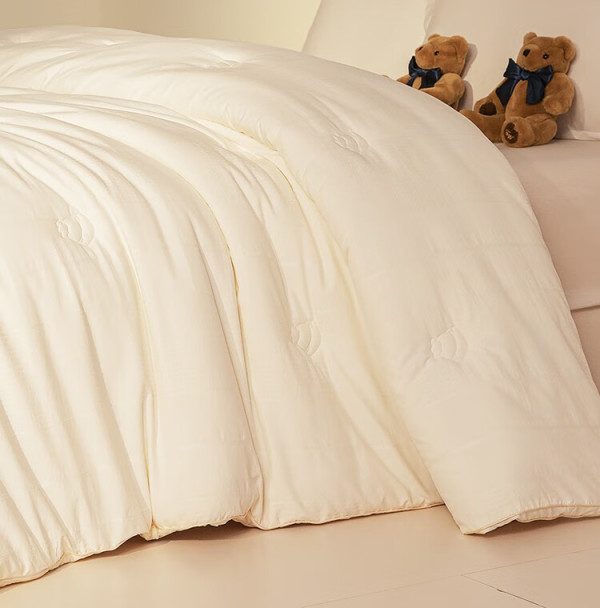 teenie weenie小熊冬季全棉大豆纤维被单人春秋被冬被被褥加厚保暖被