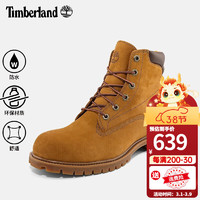 Timberland添柏岚马丁靴男鞋休闲工装踢不烂大黄靴户外徒步鞋A2E9D A2E9DM715/棕色 45