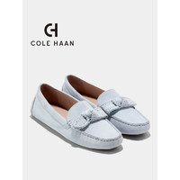 colehaan/歌涵 女鞋英伦风乐福鞋 24年春夏一脚蹬懒人鞋浅口单鞋女W29550 水蓝色-W29550 39