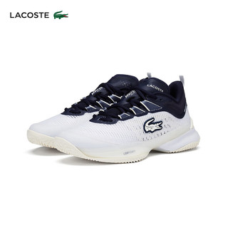 LACOSTE法国鳄鱼女鞋AG-LT23系列拼色运动鞋网球鞋|47SFA0027 042/白色/藏青色 5.5 39