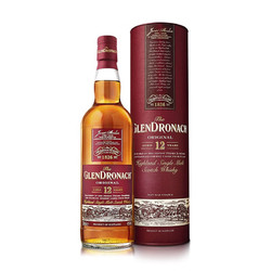 GLENDRONACH 格兰多纳 单一麦芽苏格兰高地区威士忌 格兰多纳12年700ml礼盒装