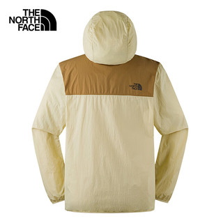 北面（The North Face）防风夹克运动户外男薄风衣薄夹克舒适耐穿24春季8AUS 92Q/棕色 XXL/185