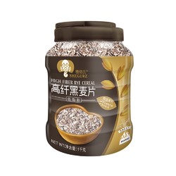 SHEGURZ 穗格氏 高纤黑麦片原味1000g/罐