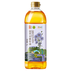 88vipchucui初萃中粮初萃亚麻籽油1l新疆优质亚麻籽物理压榨月子油