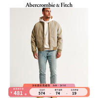 Abercrombie & Fitch 男装 24春新款潮流休闲运动修身牛仔裤 355276-1 浅色水洗 29/30 (175/74A)