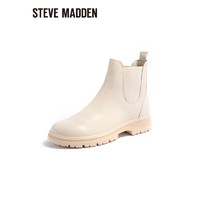 STEVE MADDEN/思美登秋冬齿轮短靴切尔西靴女 CONCLUDE 沙色 36