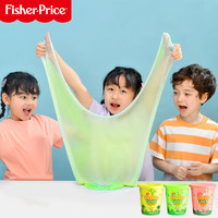 费(Fisher-Price)起泡胶套装 史莱姆水晶泥橡皮泥彩泥儿童解压玩具3瓶装粉黄绿8552送宝宝 起泡胶套装(粉+黄+绿)