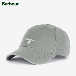 Barbour Cascade男女同款四季可调节鸭舌帽Logo帽子 绿色 均码（54-60cm）