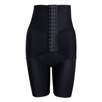 婷美强效高腰收腹提臀美体裤收腿显瘦打底塑形塑身裤NC0602 黑色 XL（170/76）