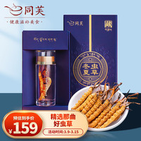 同芙 西藏那曲冬虫夏草2根/g 1克装 头期新虫草高品质干货无断草 干虫草滋补营养品 【虫王】精选2条/g 1克